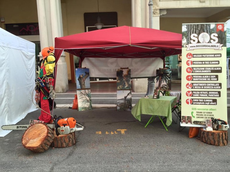 Soccorso Alberi alle Feste di Settembre lancianesi